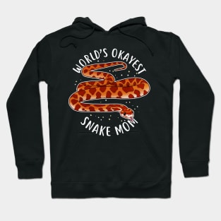 World's Okayest Snake Mom Hoodie